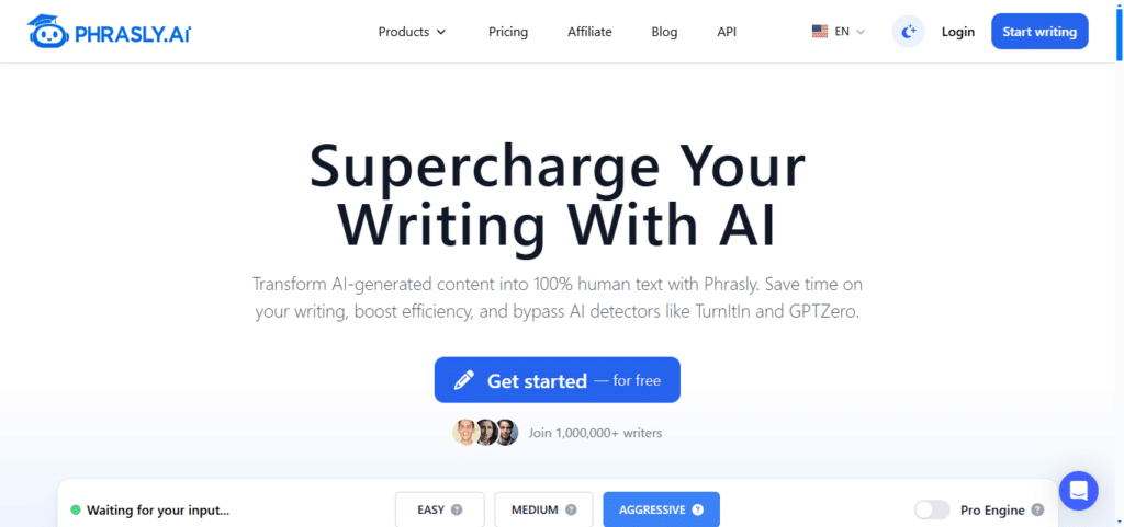 Phrasly AI Best Ai Humanizer Free
