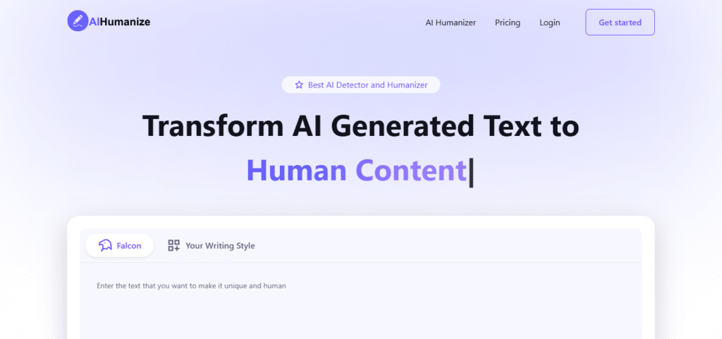 AIHumanize Best Ai Humanizer Free