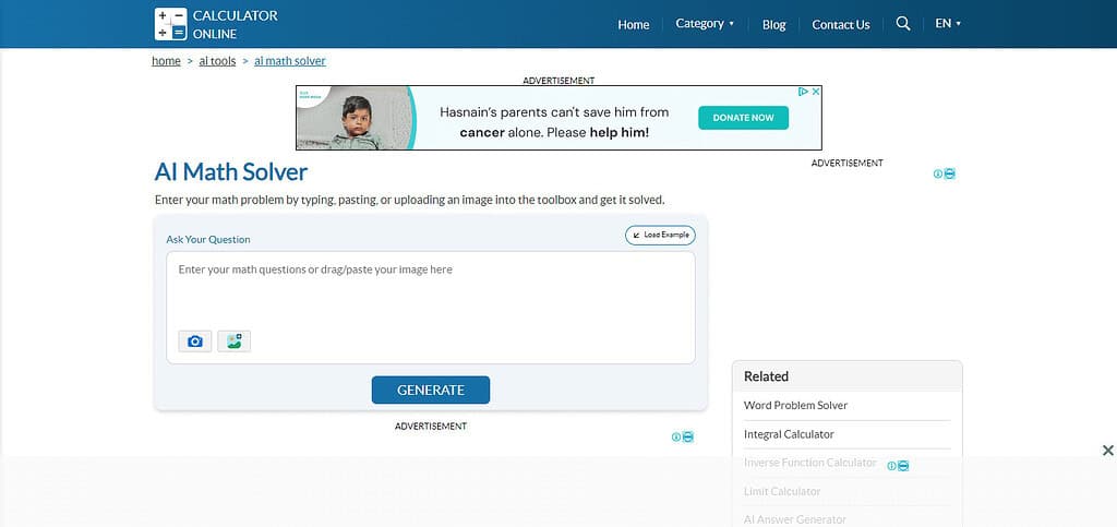 Calculator Online Best Ai Math Solver Free