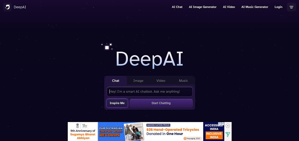 DeepAI Best Ai Linkedin Photo Generator