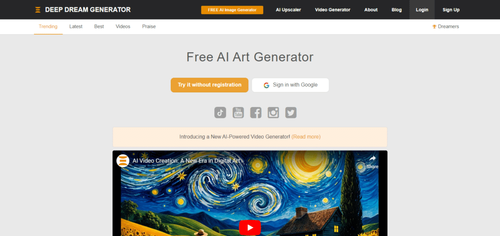 Deep Dream Generator Best Ai Linkedin Photo Generator