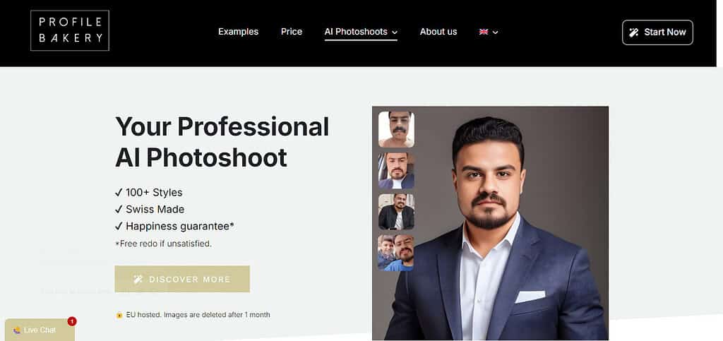 Profile Bakery Best Ai Linkedin Photo Generator