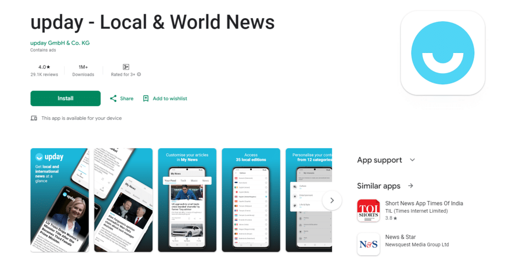 Upday Best Ai News Apps For Android