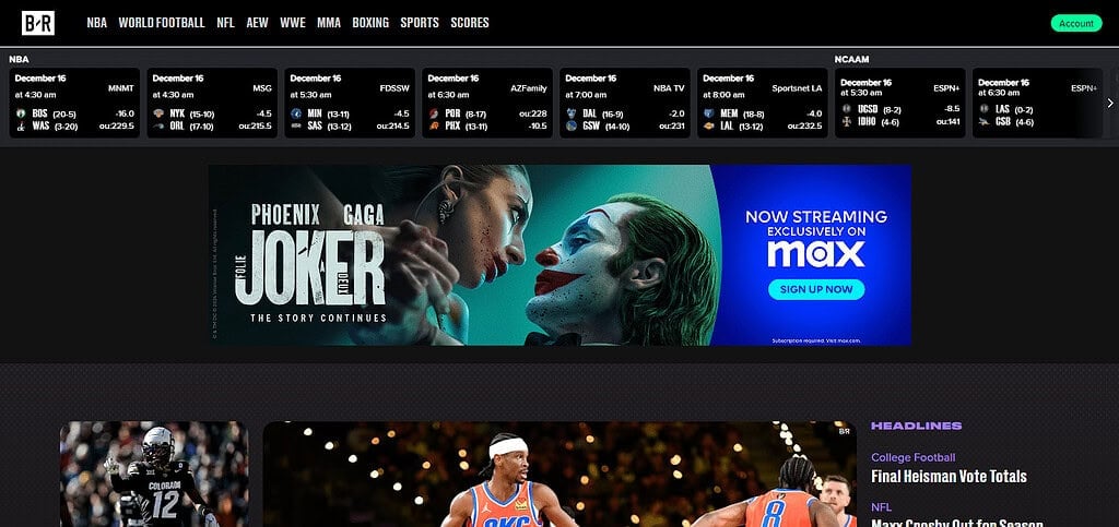 Bleacher Report Best Ai sports Apps For Android