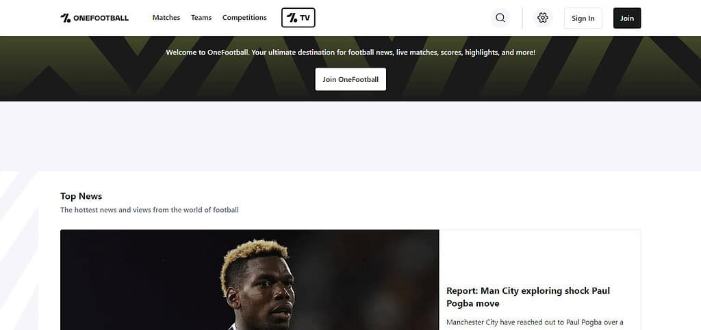 OneFootball Best Ai sports Apps For Android