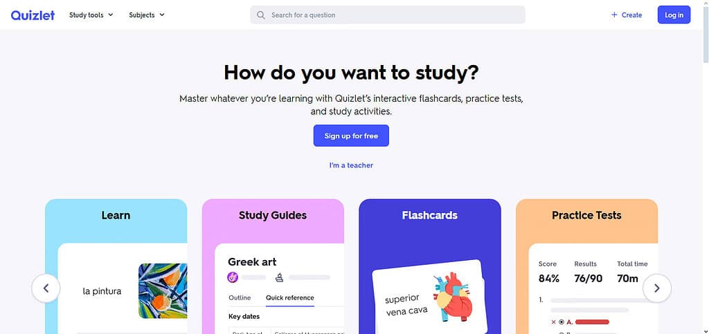 Quizlet Best Ai Education Apps For iPhone