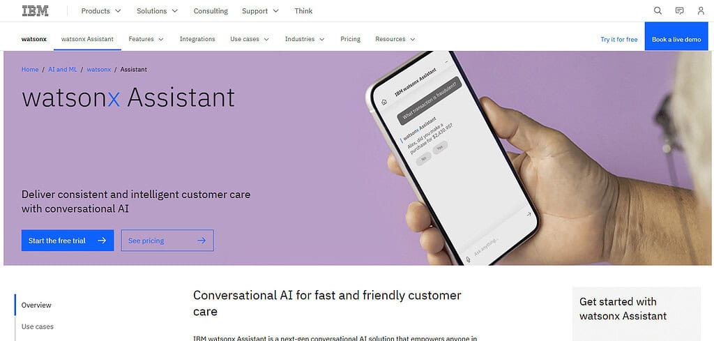 IBM Watson Assistant