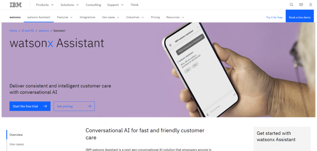 IBM Watson Assistant