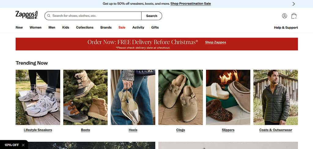 Zappos Best Ai Shopping Apps For iPhone