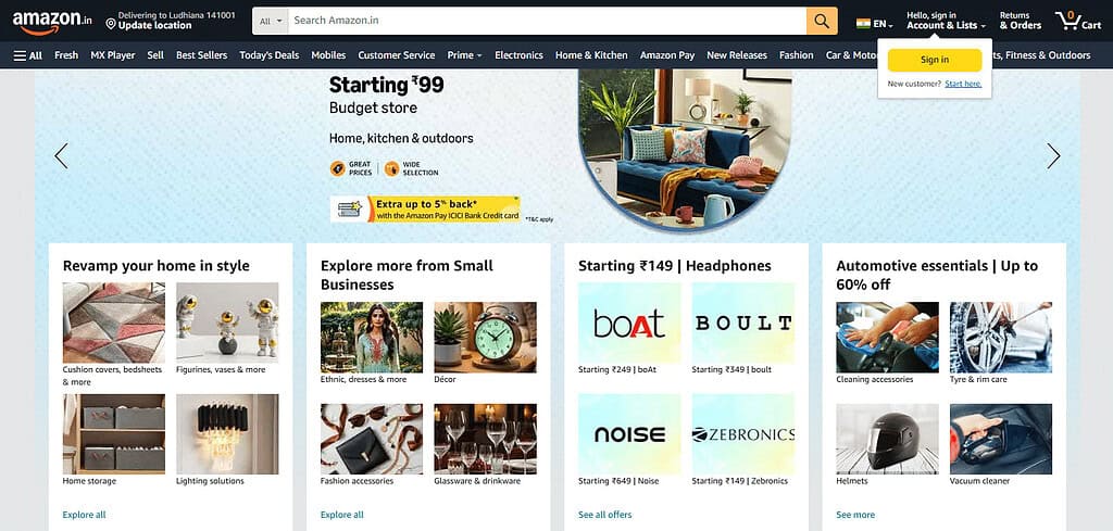 Amazon Shopping Best Ai Shopping Apps For iPhone