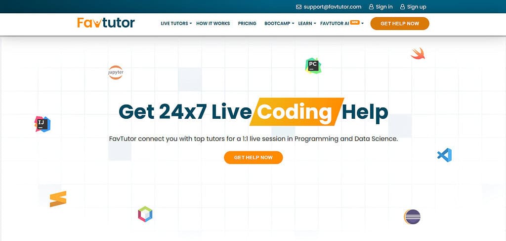 Favtutor Best Coding AI Training Apps