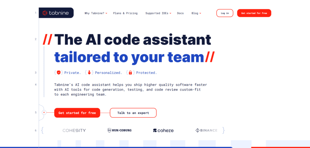 Tabnine Best Coding AI Training Apps