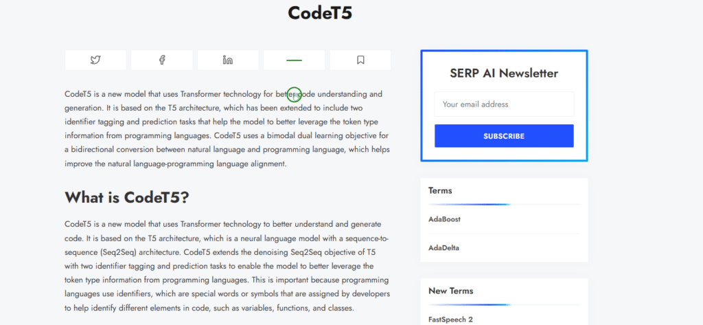CodeT5 Best Coding AI Training Apps