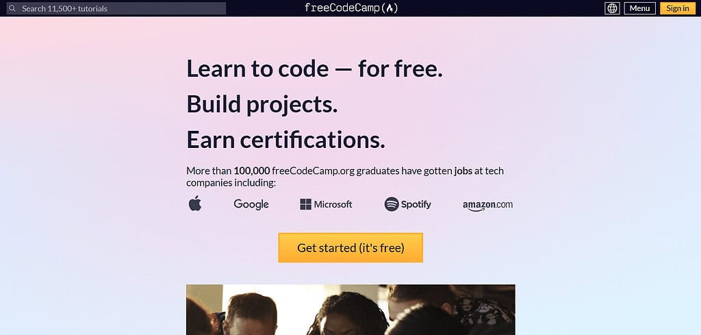 FreeCodeCamp Best Coding AI Training Apps