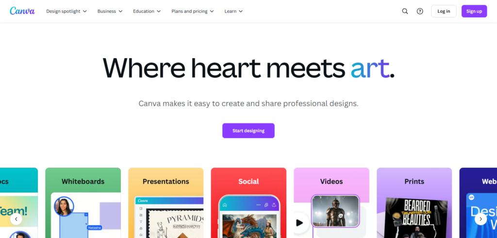 Canva Best Software For YouTube Thumbnails