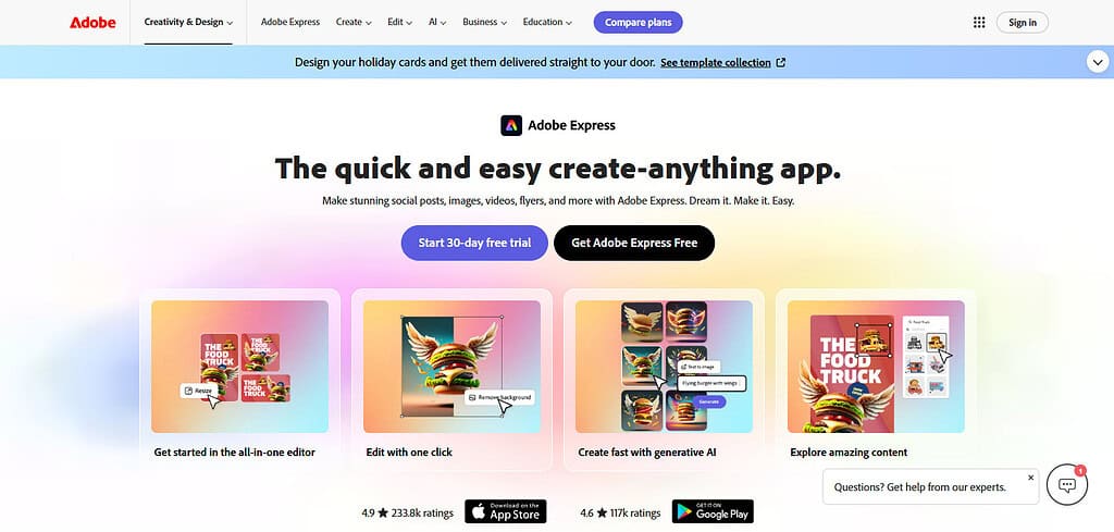 Adobe Spark Best Software For YouTube Thumbnails