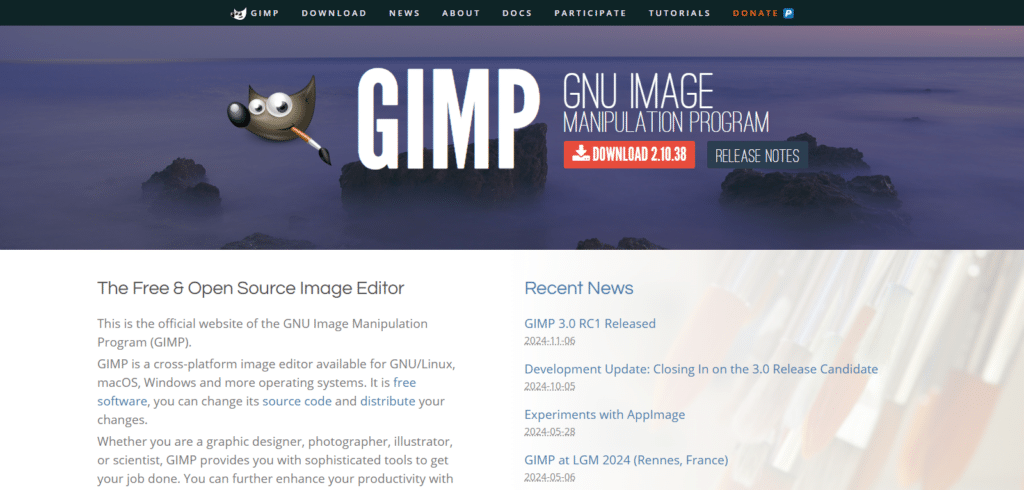 GIMP Best Software For YouTube Thumbnails