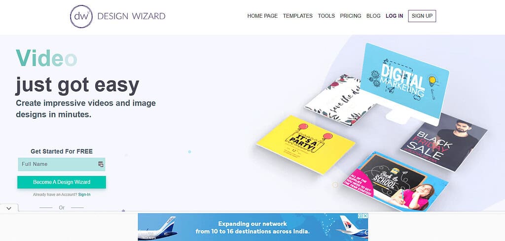 DesignWizard Best Software For YouTube Thumbnails