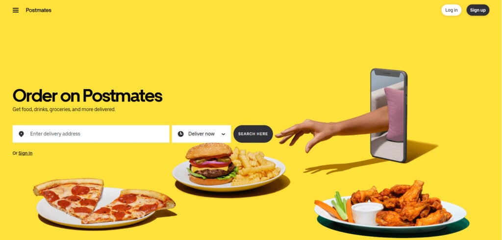 Postmates Best Ai Parcel Delivery Apps