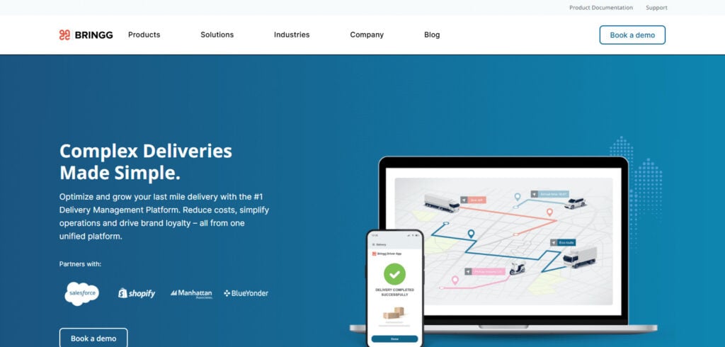 Bringg Best Ai Parcel Delivery Apps