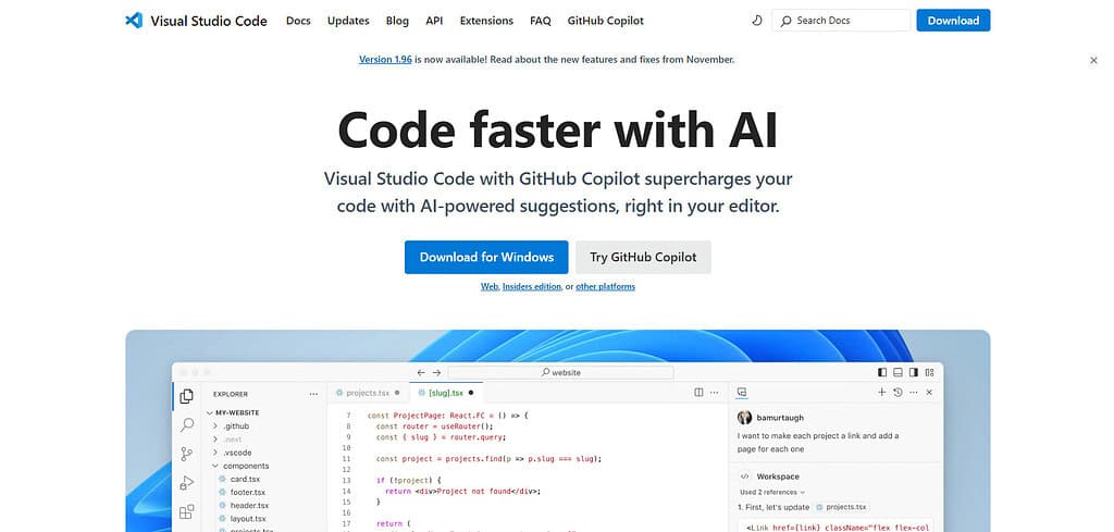 Visual Studio Code Best Software For Coding