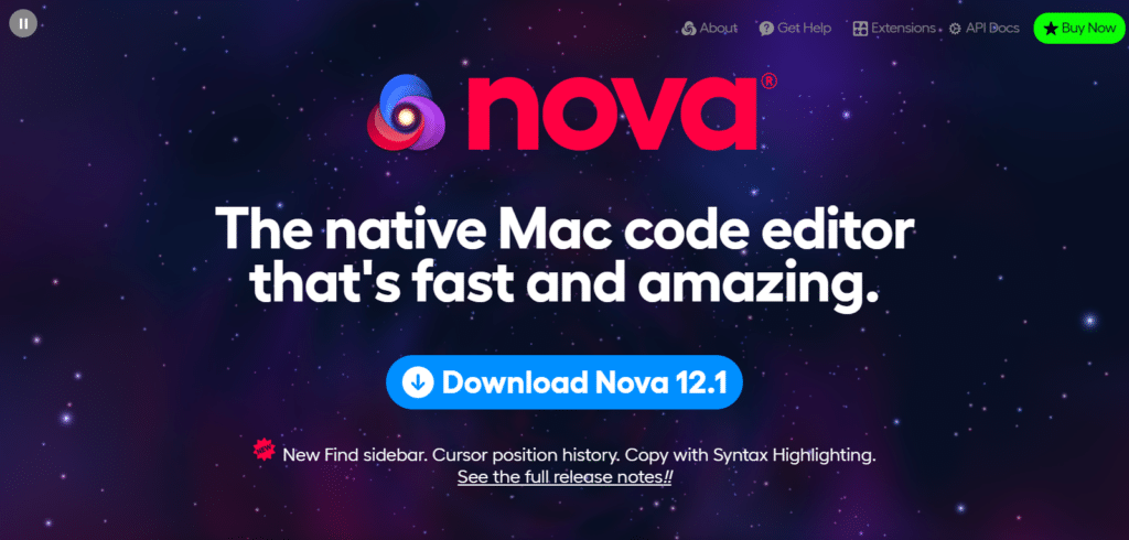Nova.app Best Software For Coding