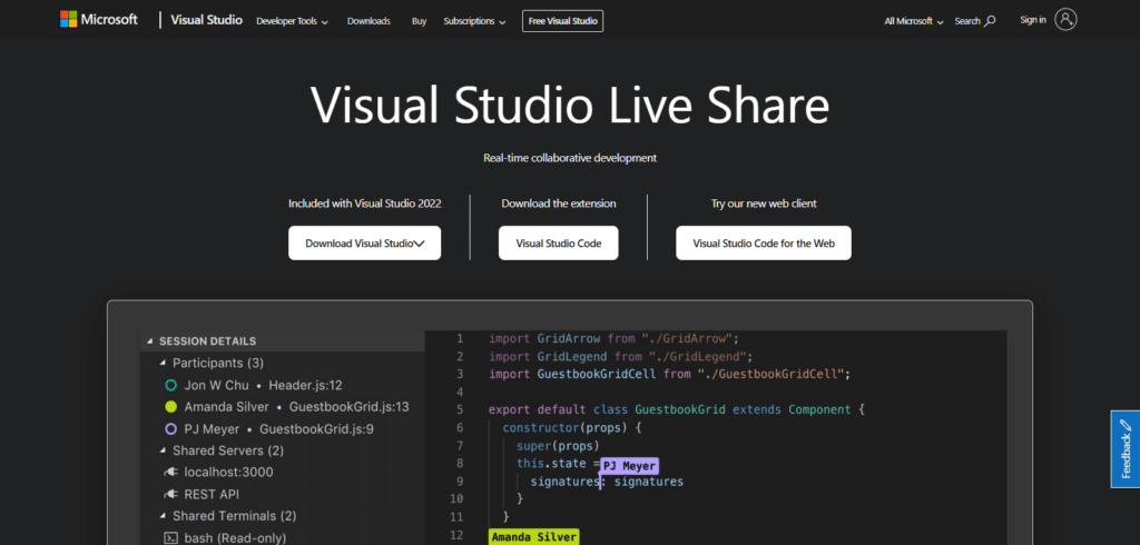 Visual Studio Live Shar e Best Software For Coding