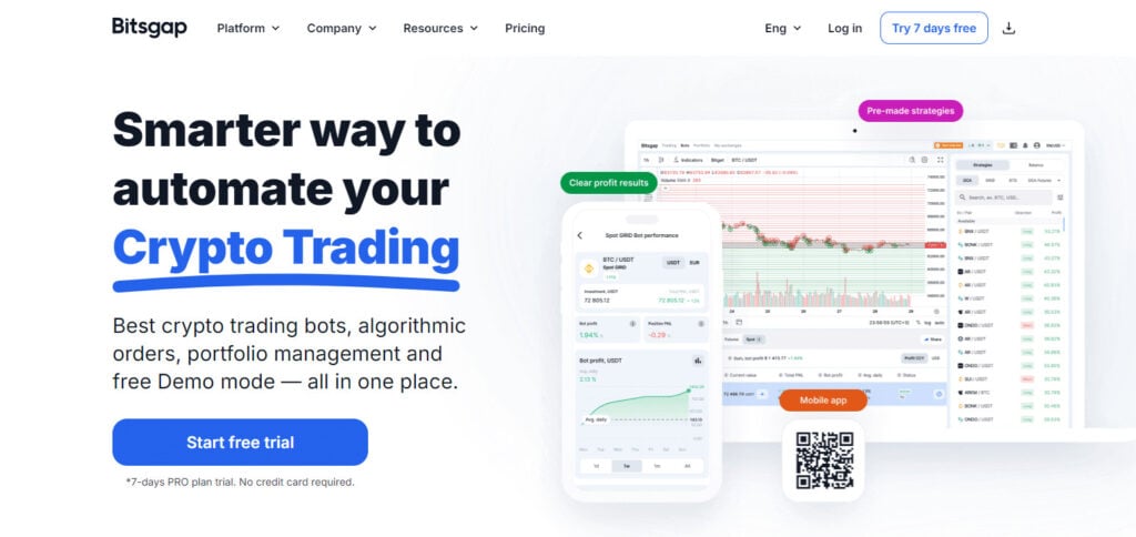 Bitsgap Best Ai Trading Platform