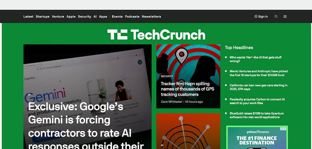 TechCrunch Best Ai Review Platform