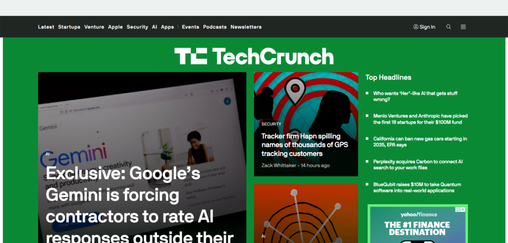 TechCrunch Best Ai Review Platform