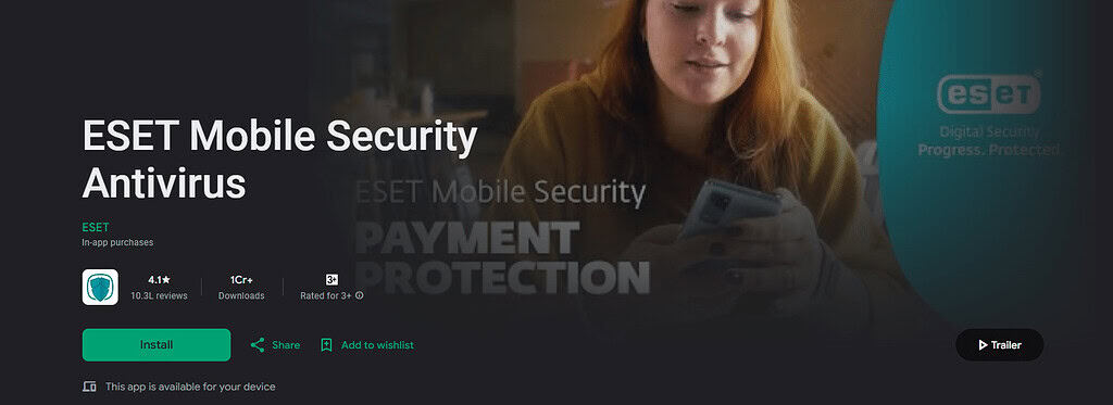 ESET Mobile Security Best AI Antivirus Apps for iPhone