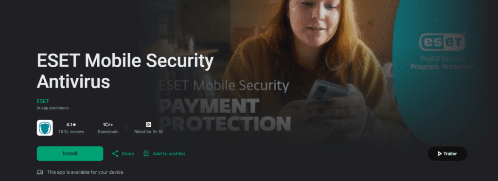 ESET Mobile Security Best AI Antivirus Apps for iPhone