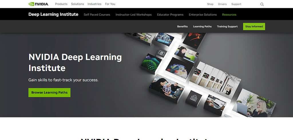 NVIDIA Deep Learning Institute Training
