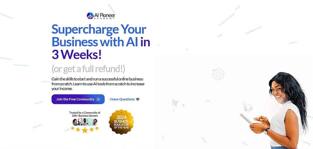 Pioneer AI Academy Best Ai Training School