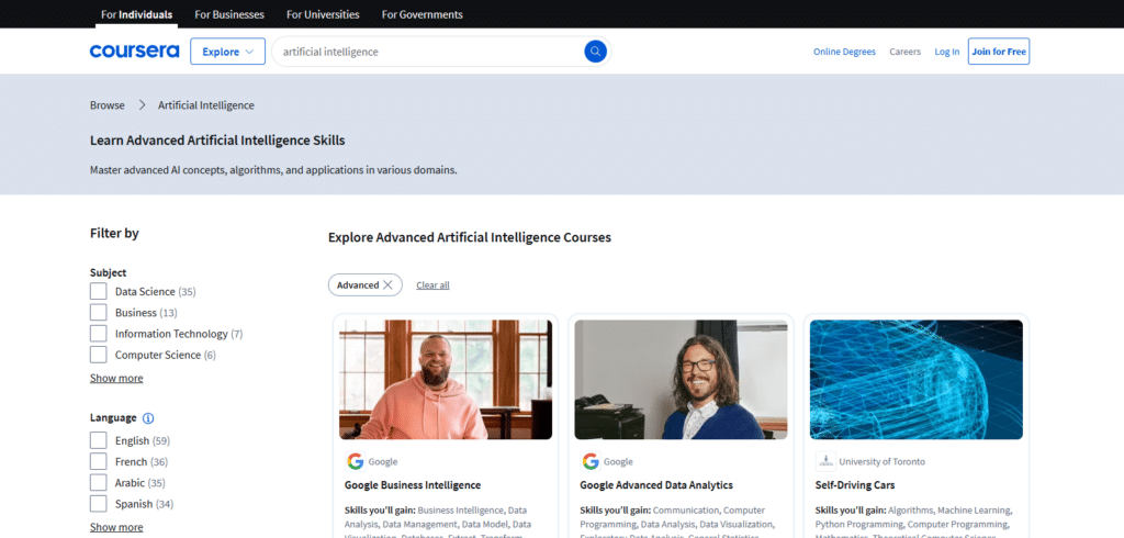 Advanced AI Training Best Ai Training School