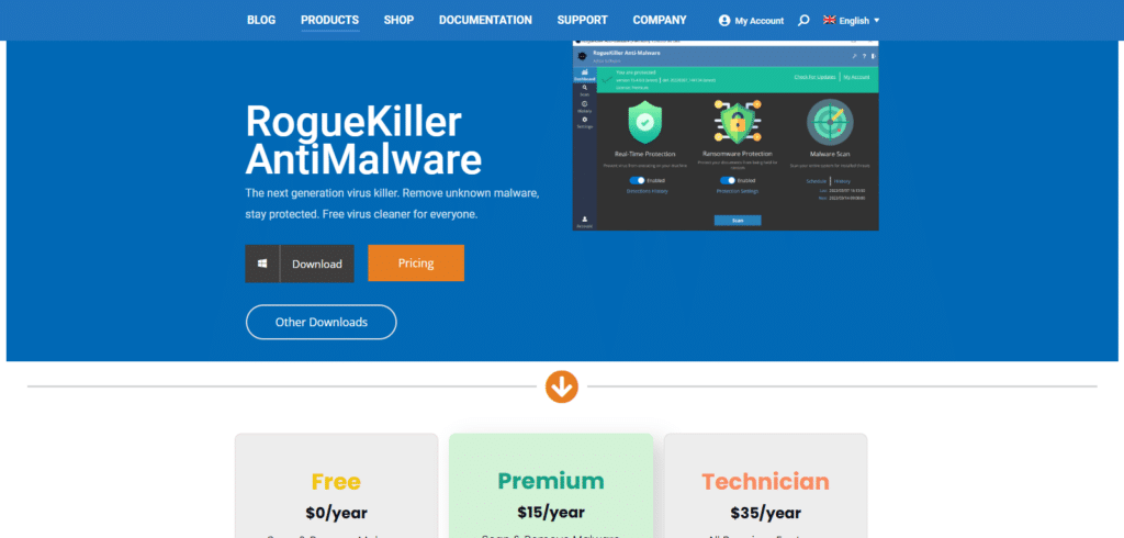 RogueKiller Best Software For Clearing Malware