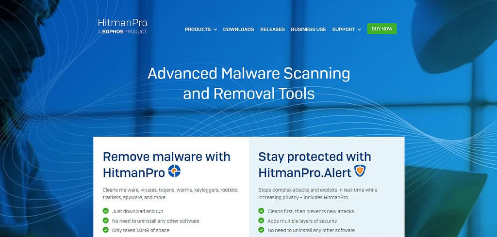 HitmanPro Best Software For Clearing Malware