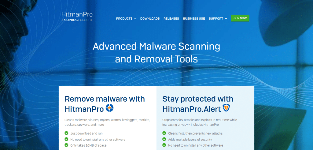 HitmanPro Best Software For Clearing Malware