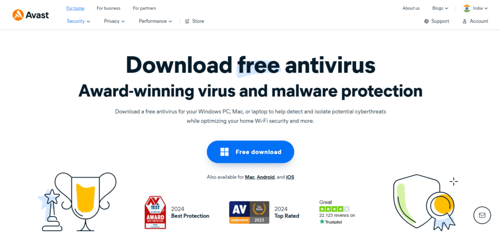 Avast Free Antivirus Best Software For Clearing Malware