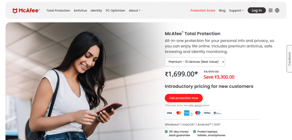 McAfee Total Protection Best Software For Clearing Malware