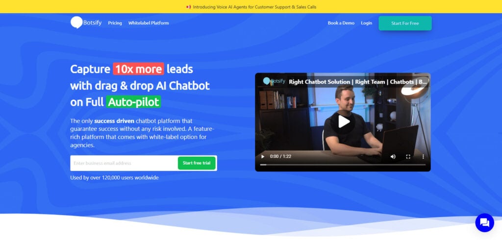 Botsify Best Ai Chatbot In USA