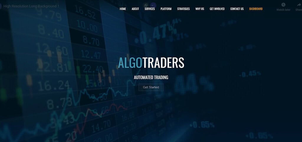 AlgoTrader Best Ai Trading Bots In 2025