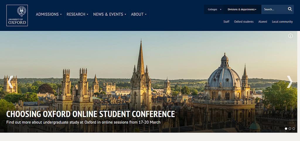 University of Oxford