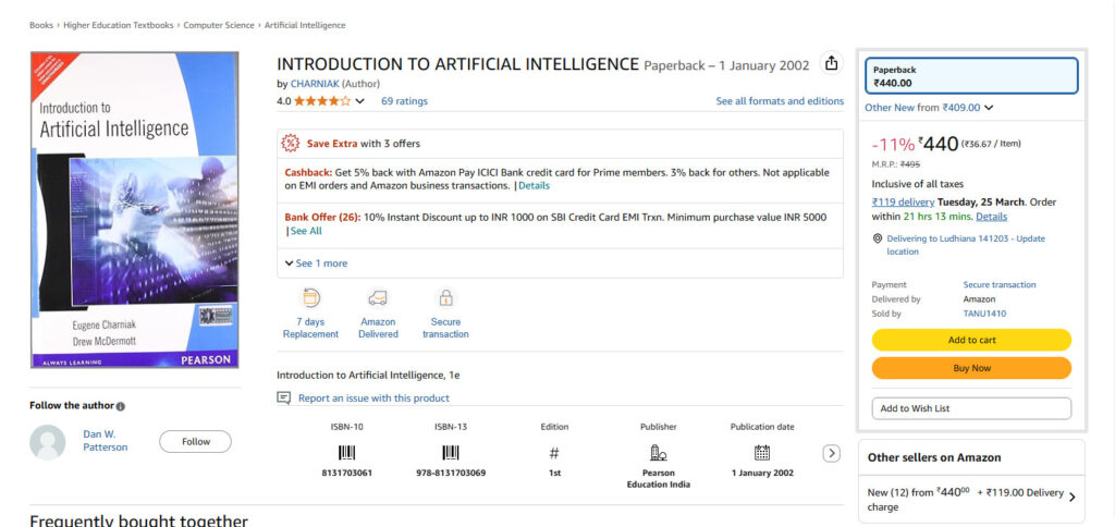 Introduction to Artificial Intelligence Top Artificial Intelligence Books To Read In 2025