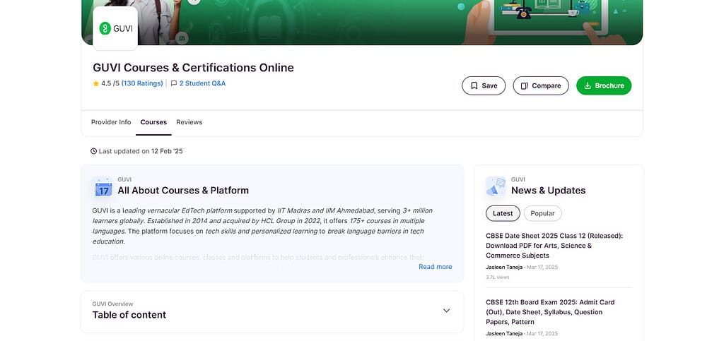 GUVI’s AI & ML Course Artificial Intelligence Courses