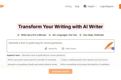 Eskritor AI - Fast & Accurate AI Writing Assistant