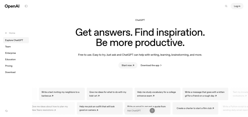 ChatGPT AI for Content Creation