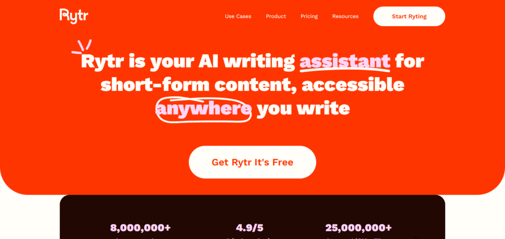 Rytr AI for Content Creation