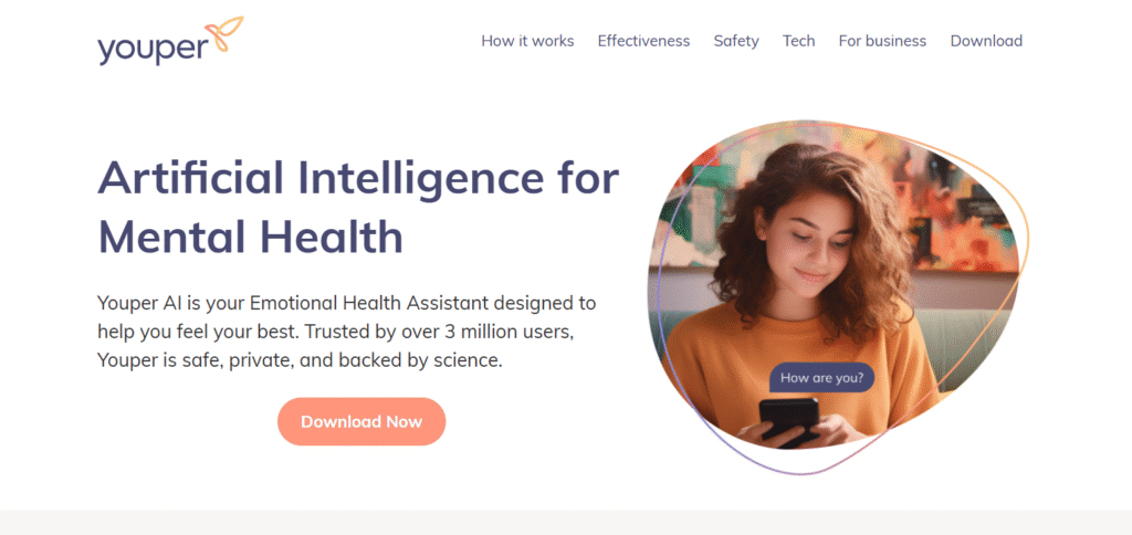 Youper AI-Powered Healthcare Apps for Monitoring Health
