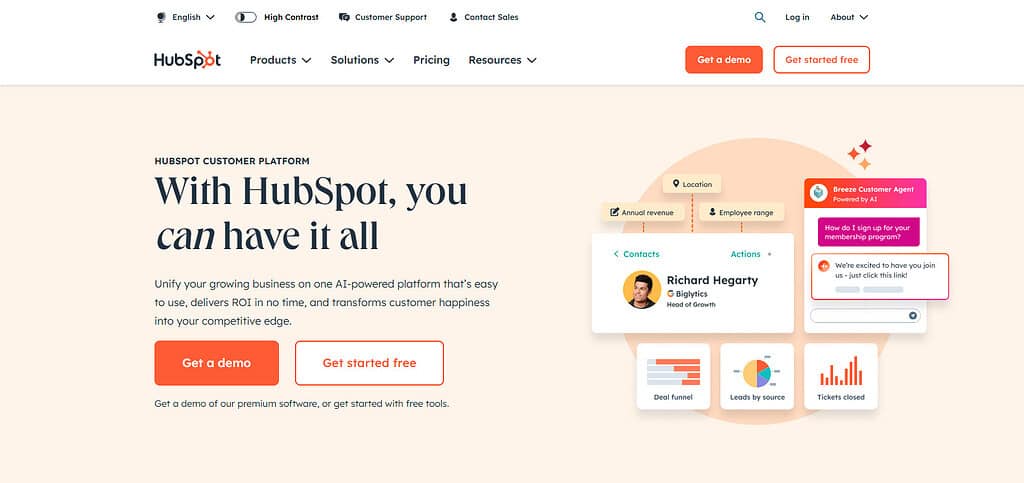 HubSpot AI Solutions for Automating Digital Marketing